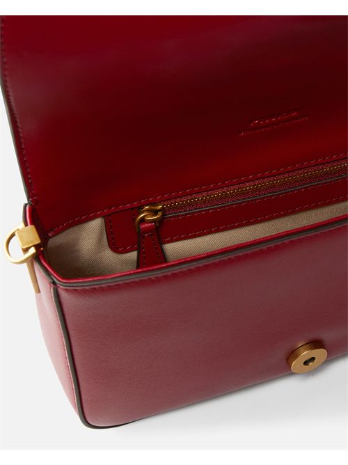 Borsa a spalla piccola Mini Love Bag Slouchy in pelle con doppia tracolla PINKO | 105824A0QO/OA4Q